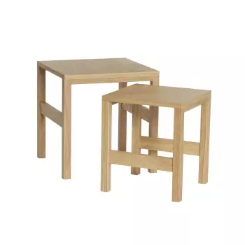 Sada 2 ks – Odkládací stolek Puzzle — 2. jakost