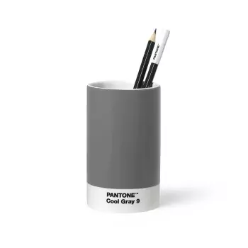 PANTONE Porcelánový stojánek na tužky — Cool Gray 9