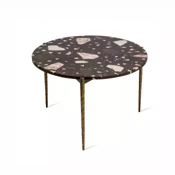 Konferenční stolek Nougat s mramorovým vzhledem