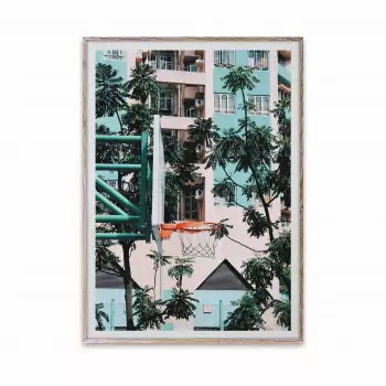 Plakát Cities of Basketball 01 – Hong Kong