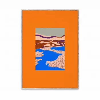 Plakát Orange Landscape