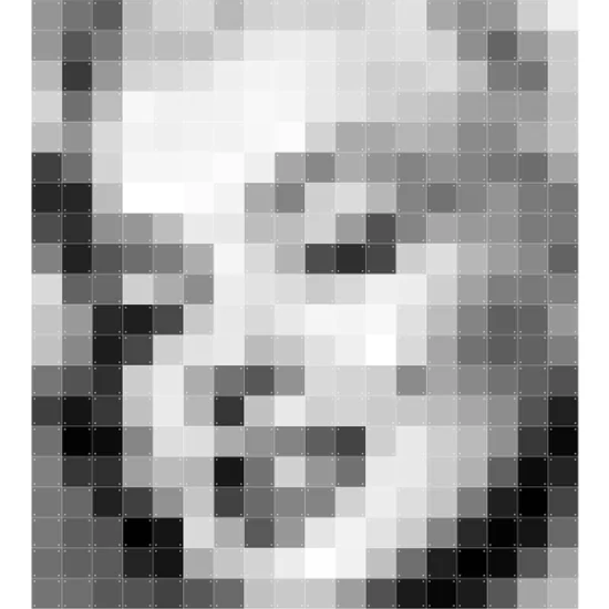 Skládaný obraz IXXI – Pixel Marylin Monroe