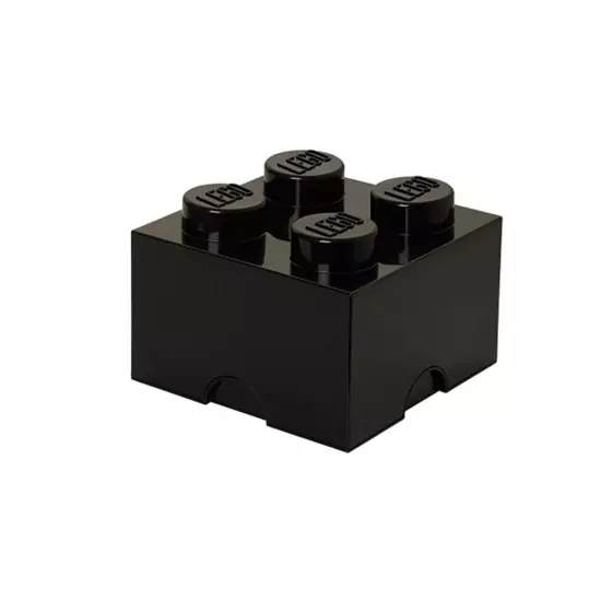 LEGO úložný box 4 – černá