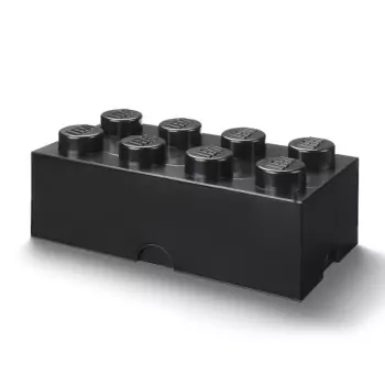 LEGO úložný box 8 – černá