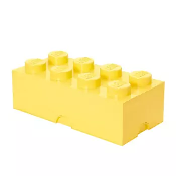 LEGO úložný box 8 – světle žlutá