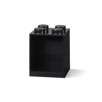 LEGO Brick 4 závěsná police – černá