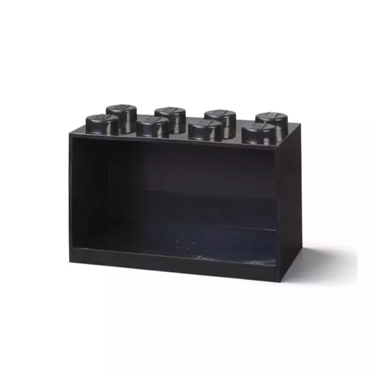 LEGO Brick 8 závěsná police – černá