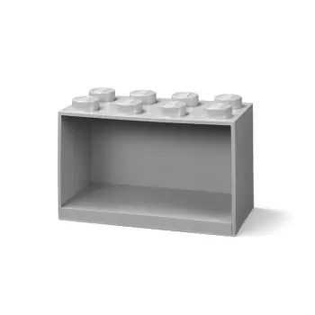 LEGO Brick 8 závěsná police – šedá