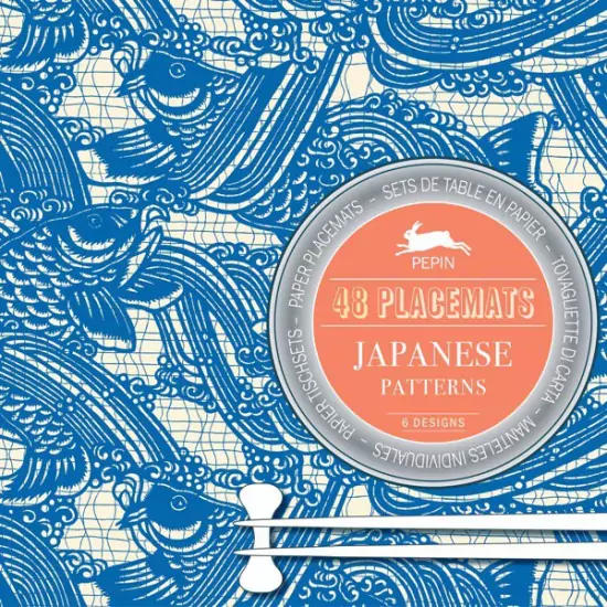 48 papírových prostírání Japanese Patterns