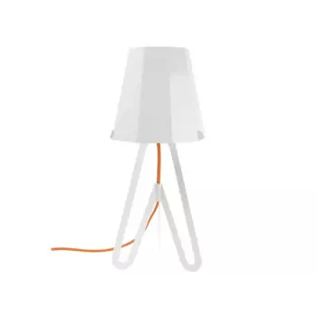 Stolní lampa Flow – bílá