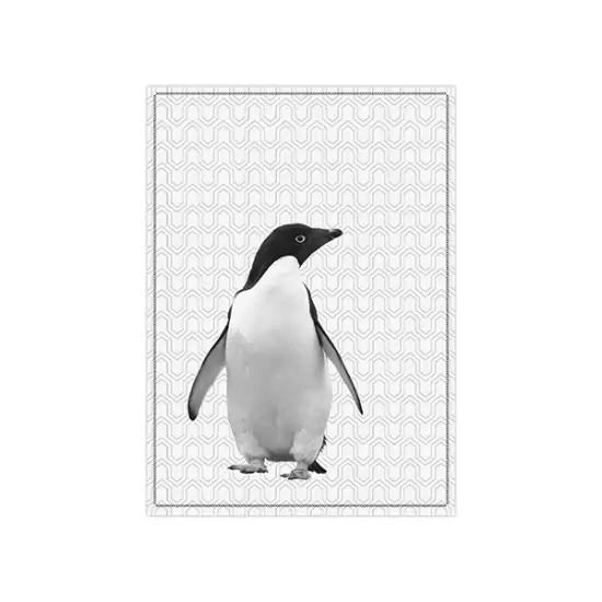 Sada 2 ks − Bavlněná utěrka – tučňák