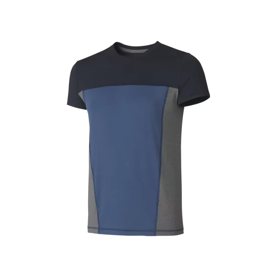 Modro–šedé sportovní triko