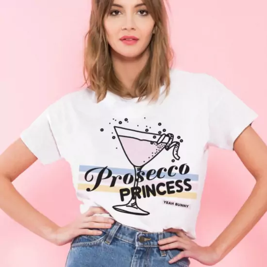 Bílé tričko – Prosecco Princess