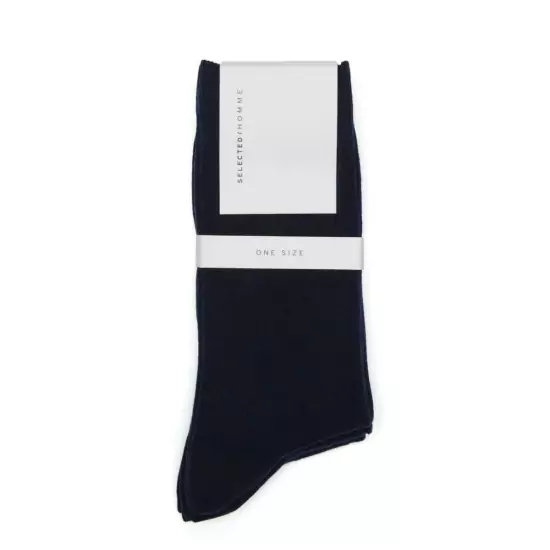 Tmavě modré ponožky – 3 ks