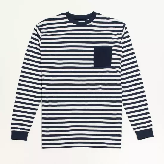 Bílo–modré tričko – Lawrence Striped LS