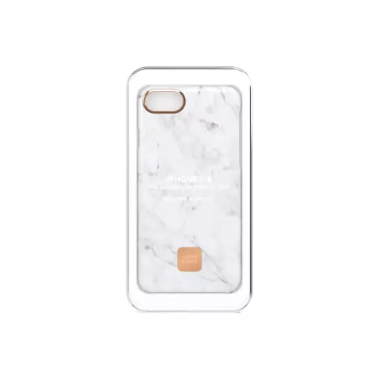Ultratenký obal na iPhone 7/8 – bílý mramor