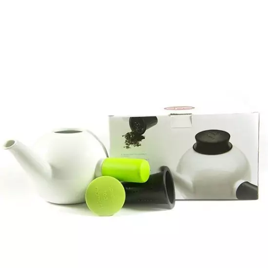 Porcelánová čajová konvice Teakyo – zelená
