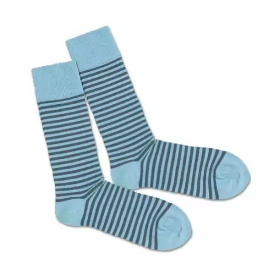 Barevné ponožky – Classic Blue Ring – 41 – 46