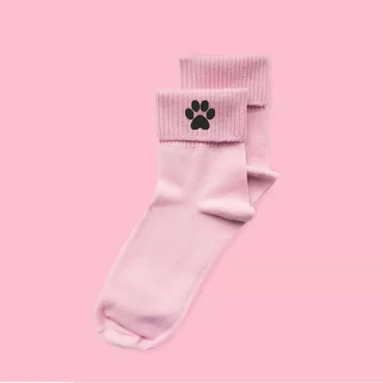 Růžové ponožky – Puppy Paw