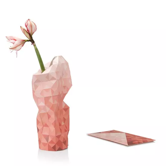 Papírový obal na vázu – Red Gradient