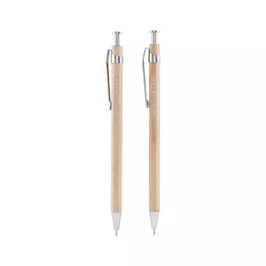 Dřevěné propisovací tužky – set 2 kusů