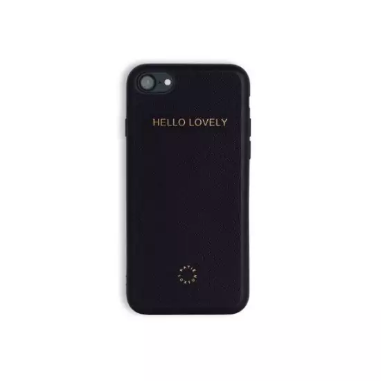 Černý kryt na iPhone 7 – Hello Lovely