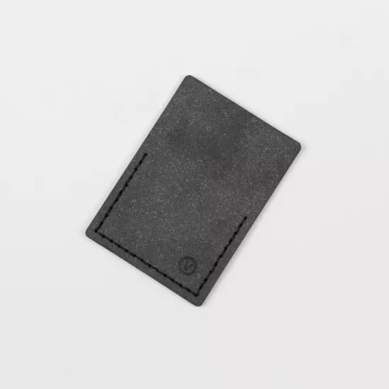 Kožené pouzdro na kreditní karty – šedé