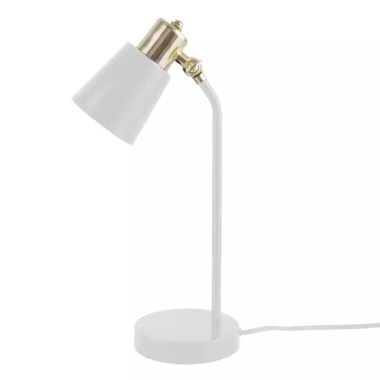 Stolní bílá lampa Classic