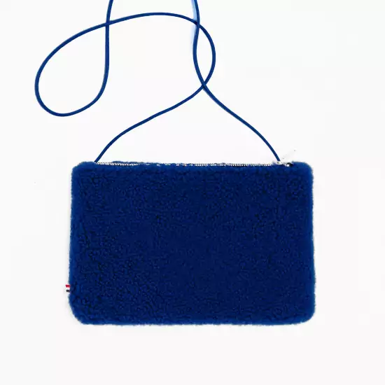 Merino modrá kabelka