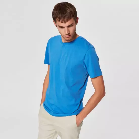 Modré tričko O-Neck