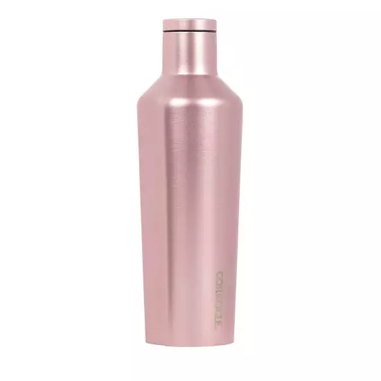 Láhev Canteen – metalická růžová (475 ml)
