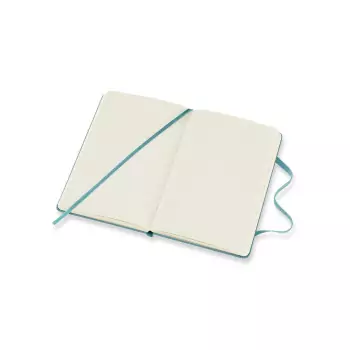 Zápisník tvdrý modrozelený