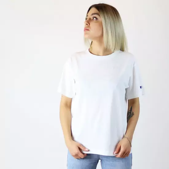 Bílé tričko Crewneck T-Shirt
