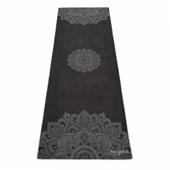 Velký ručník na jógu – Mandala Black