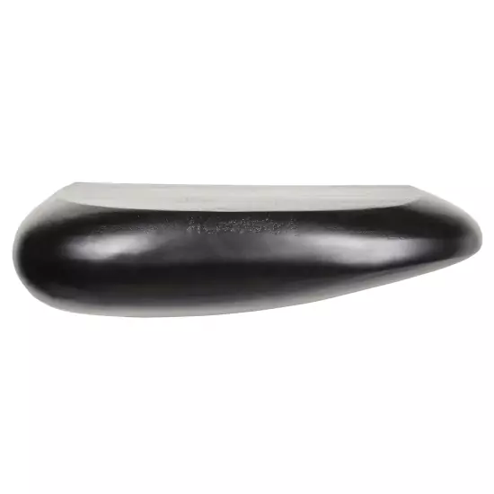 Kovová nástěnná polička Rock – 11 × 43 × 20 cm