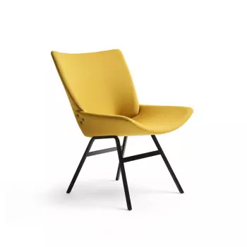 Židle Shell Lounge – polstrování celé židle