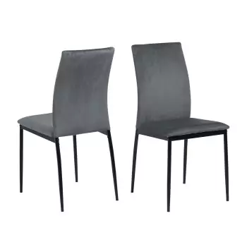 Jídelní židle Demina − šedá