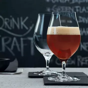 Sada 2 ks – sklenice na pivo Craft Beer Barrel Aged