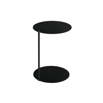 Černý odkládací stolek Ande