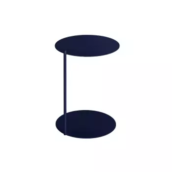 Modrý odkládací stolek Ande