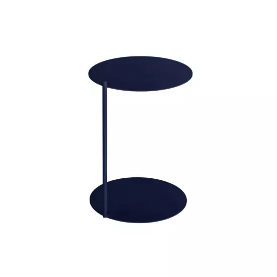 Modrý odkládací stolek Ande