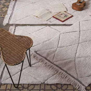 Recyklovaný pratelný koberec Bereber