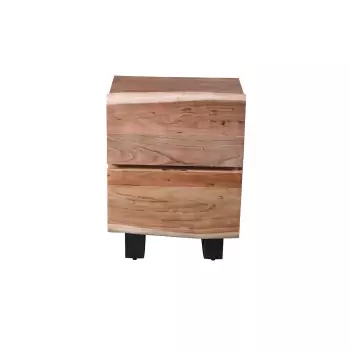 Noční stolek ALBERO – 50 × 37 × 63 cm