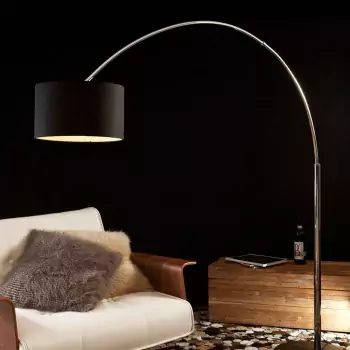 Stojací oblouková lampa Alumi