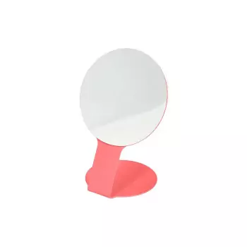 Růžové stolní zrcadlo Feys